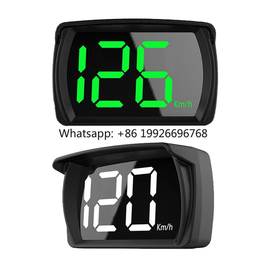 Universal GPS Speedometer Digital Speed Screen Car Head Display  Water Temperature Popular Windshield HUD